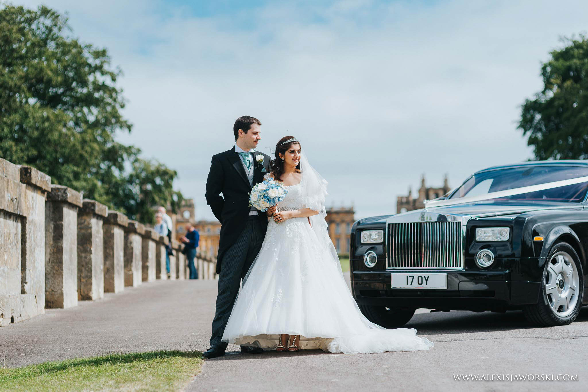 portrait by the bridge