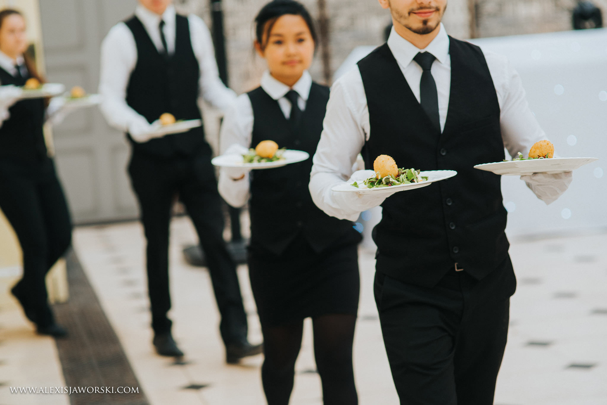 the wedding breakfast is served