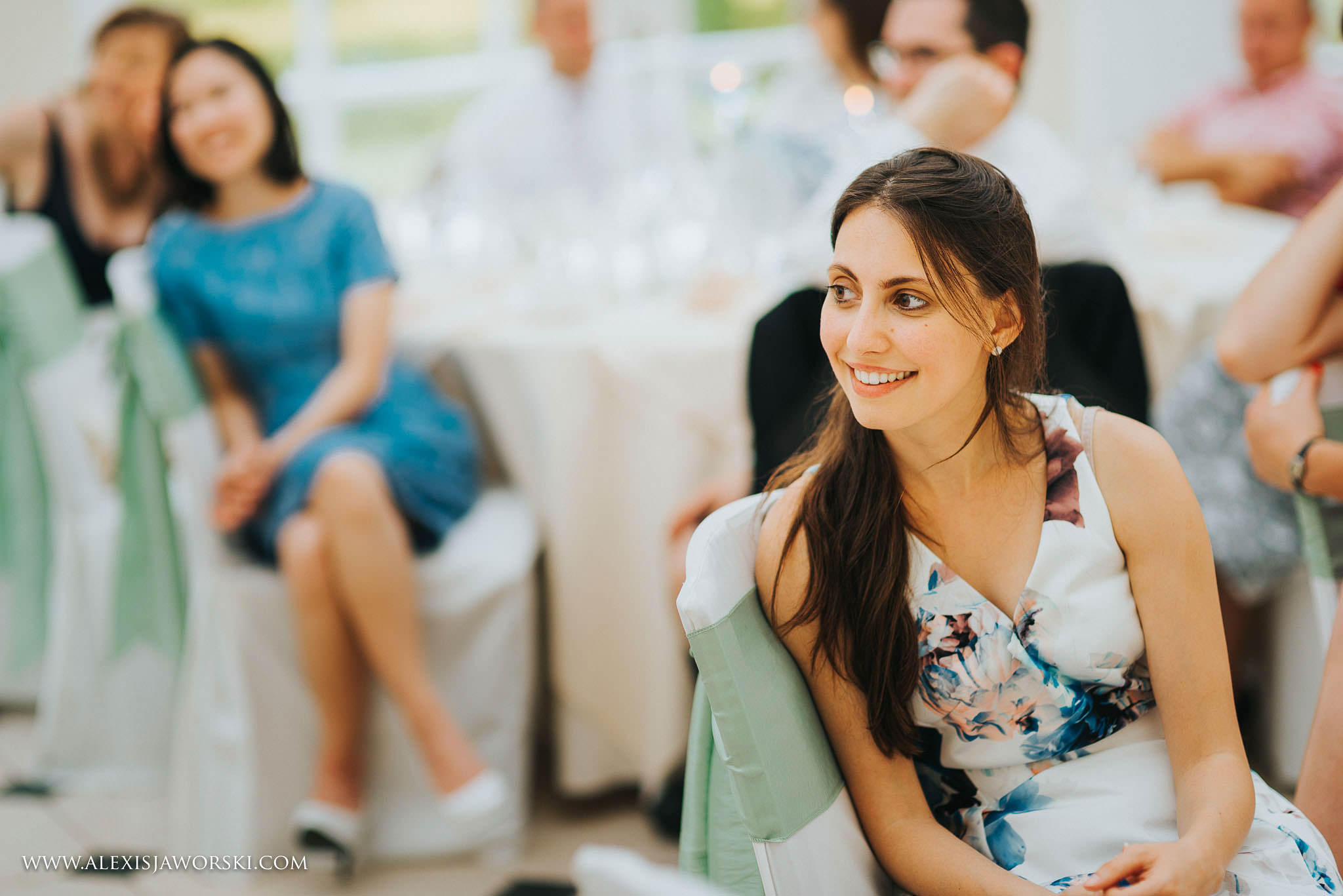 guests listening to speeches