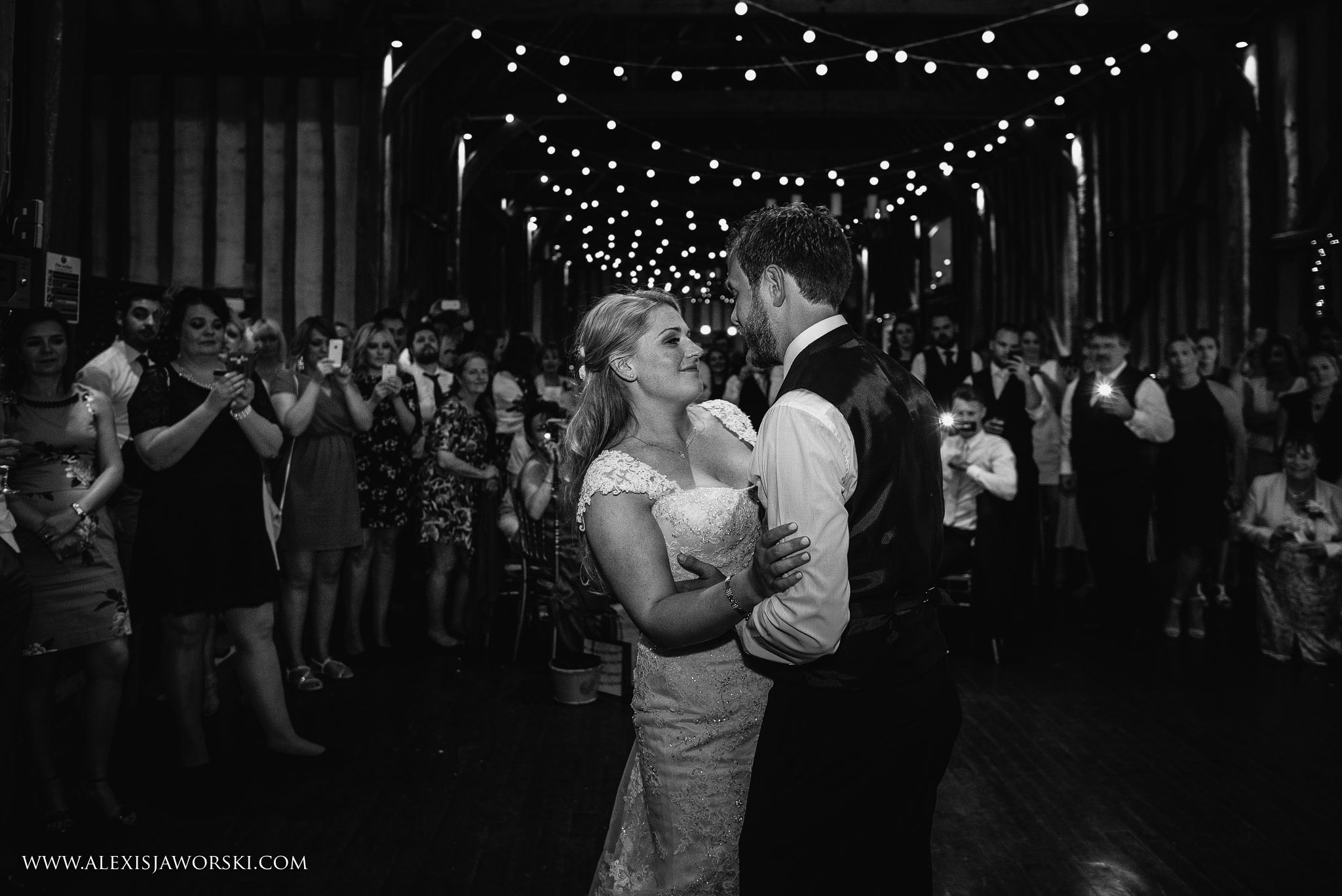 first dance by the bride and groom
