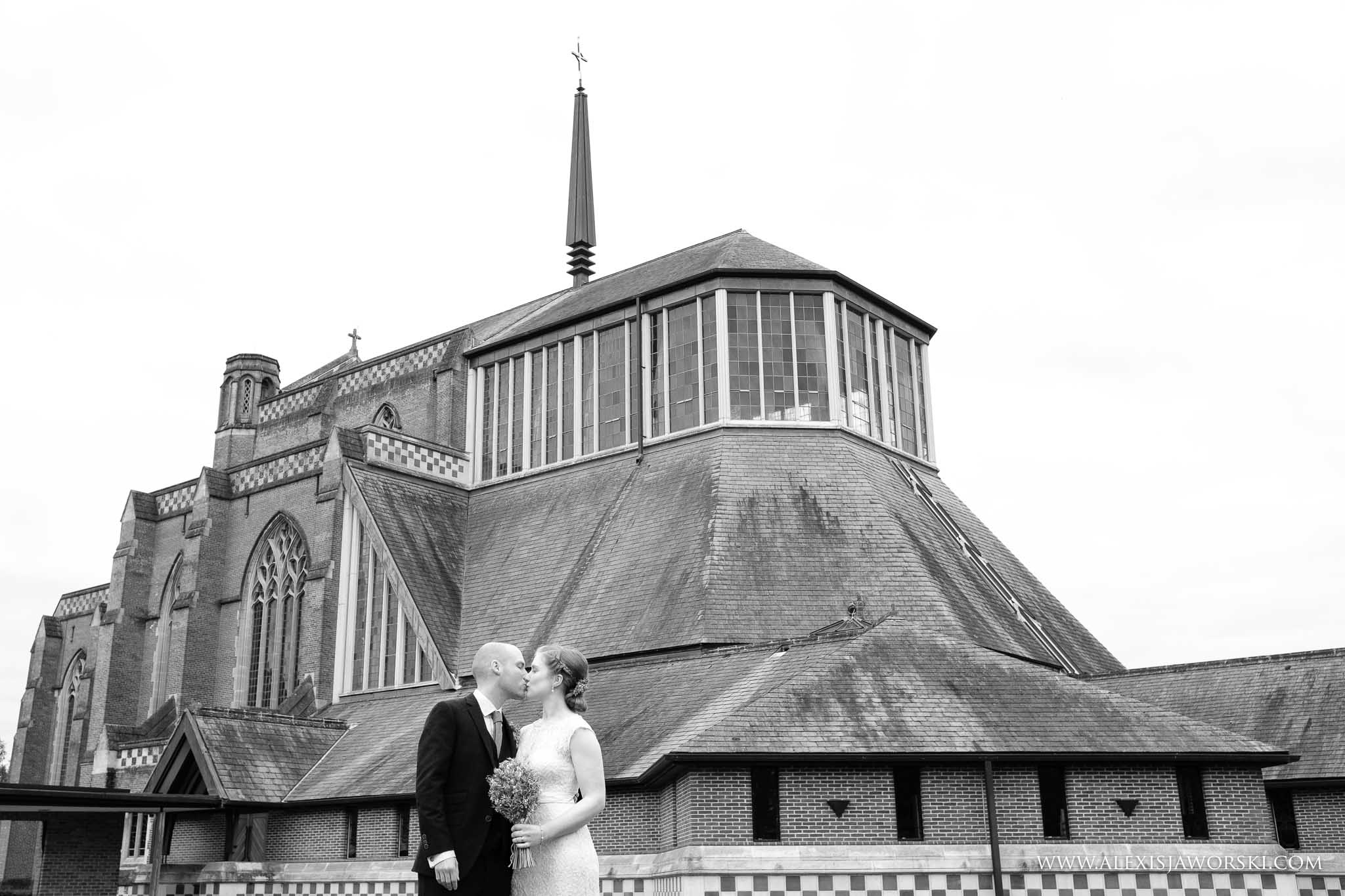 portrait at the church