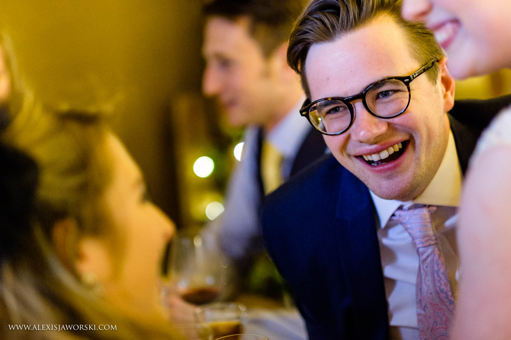 guest laughing