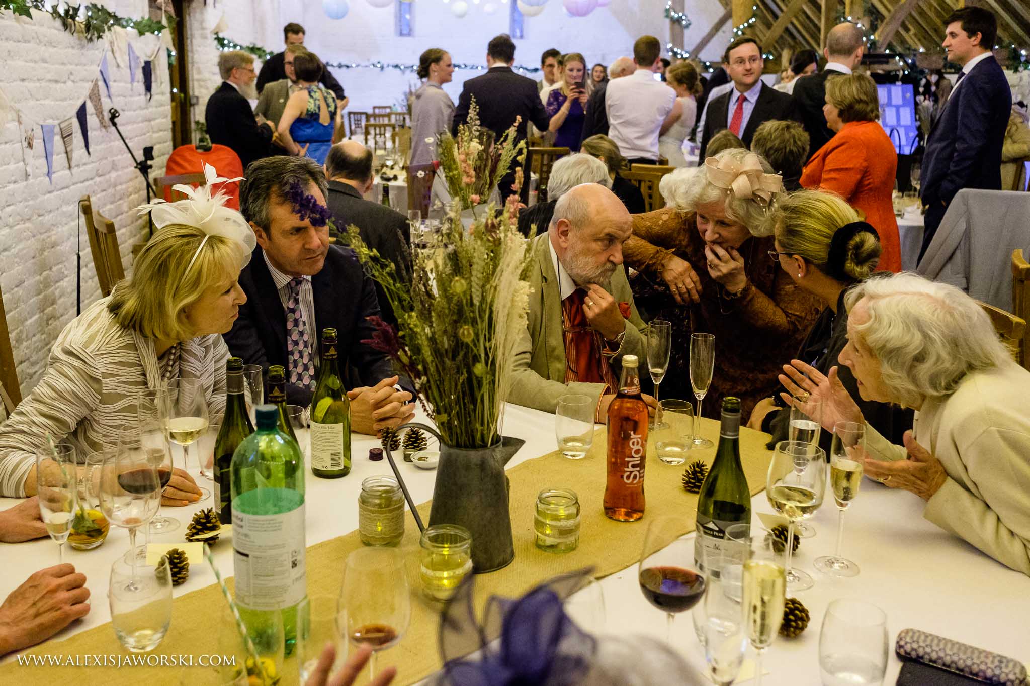 guests chatting
