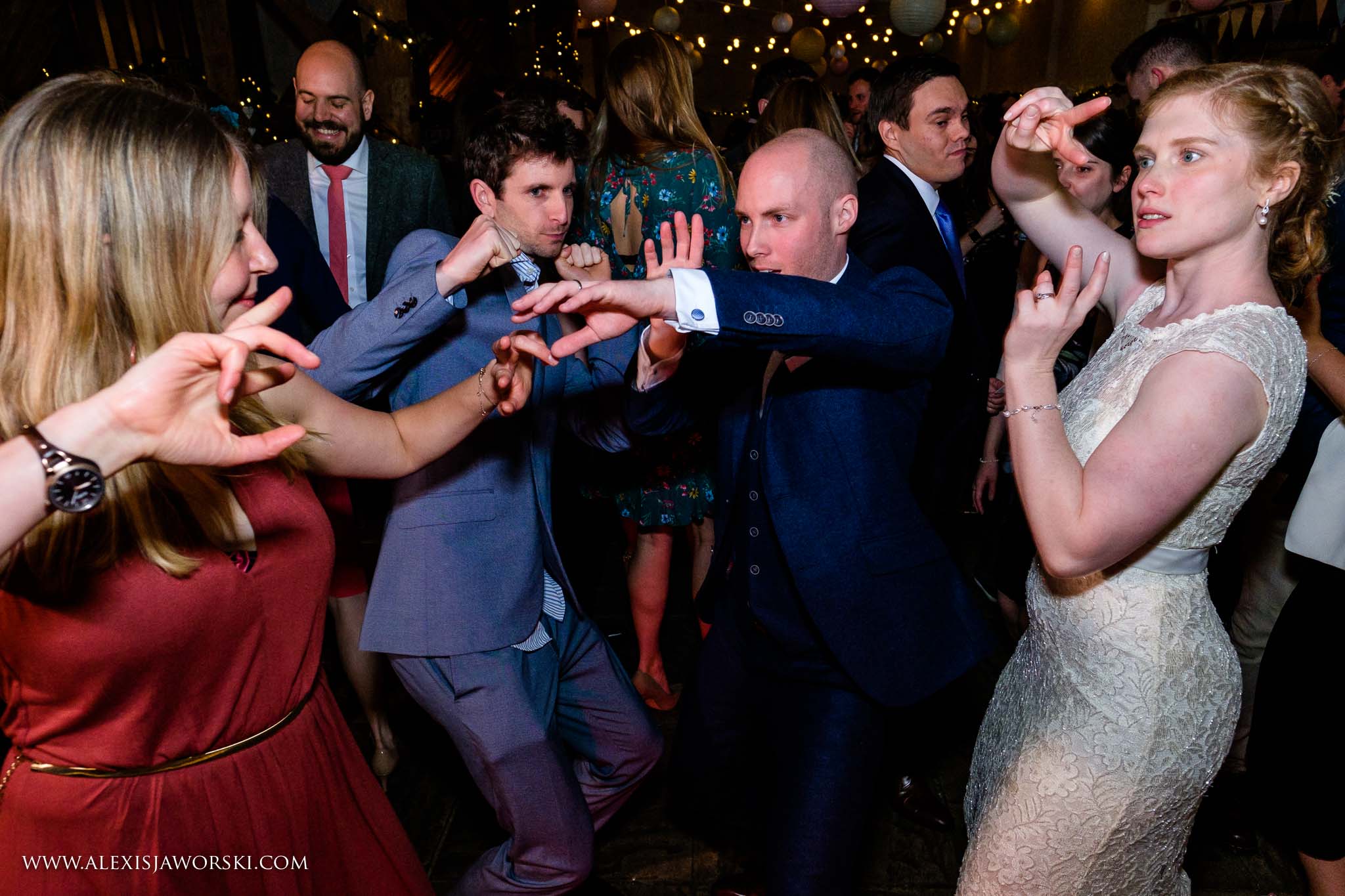 guests dancing