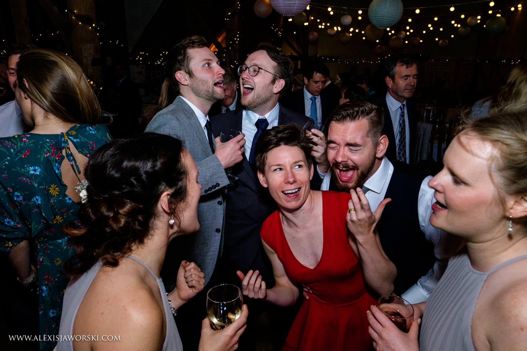 guests dancing