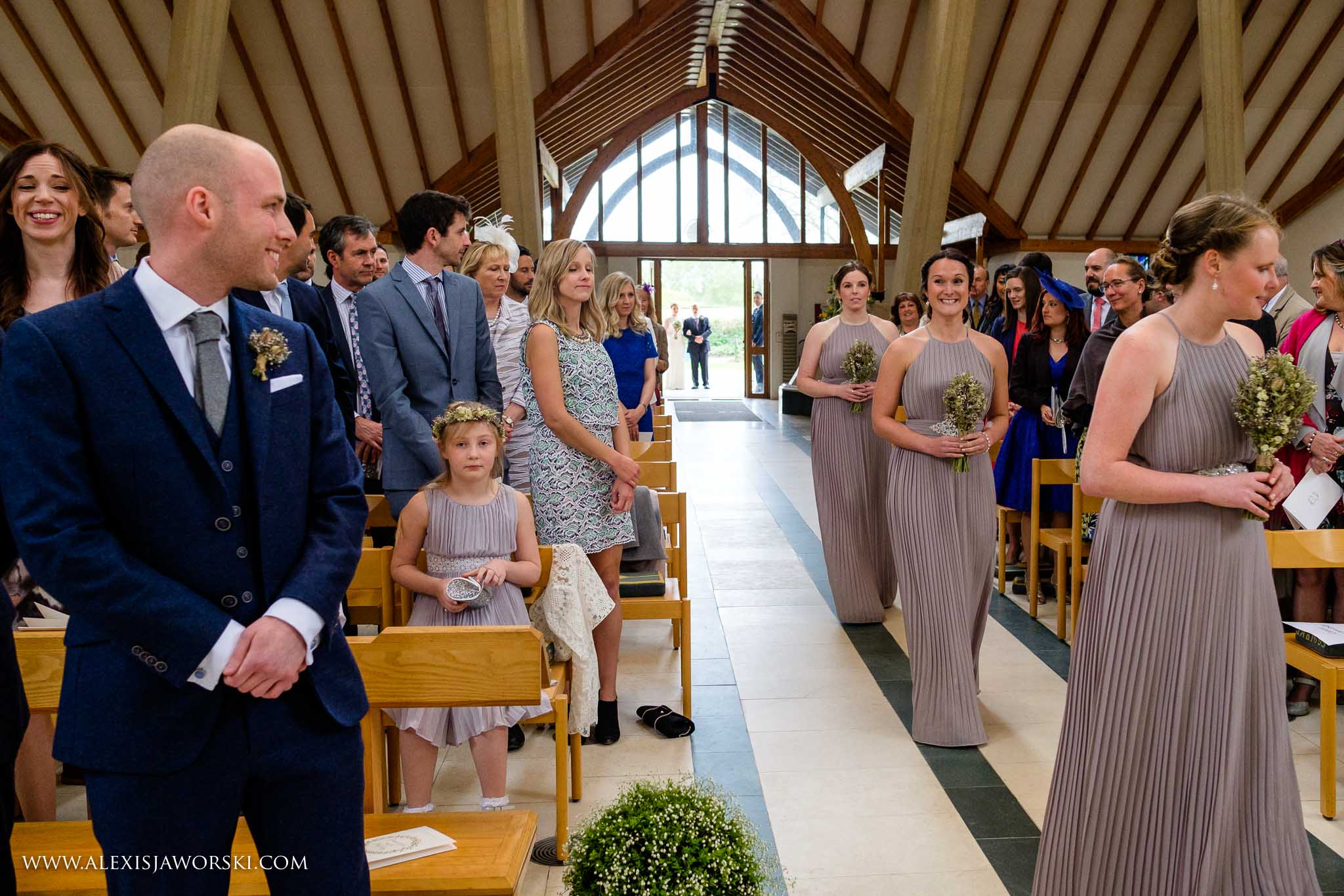 Walking down the aisle