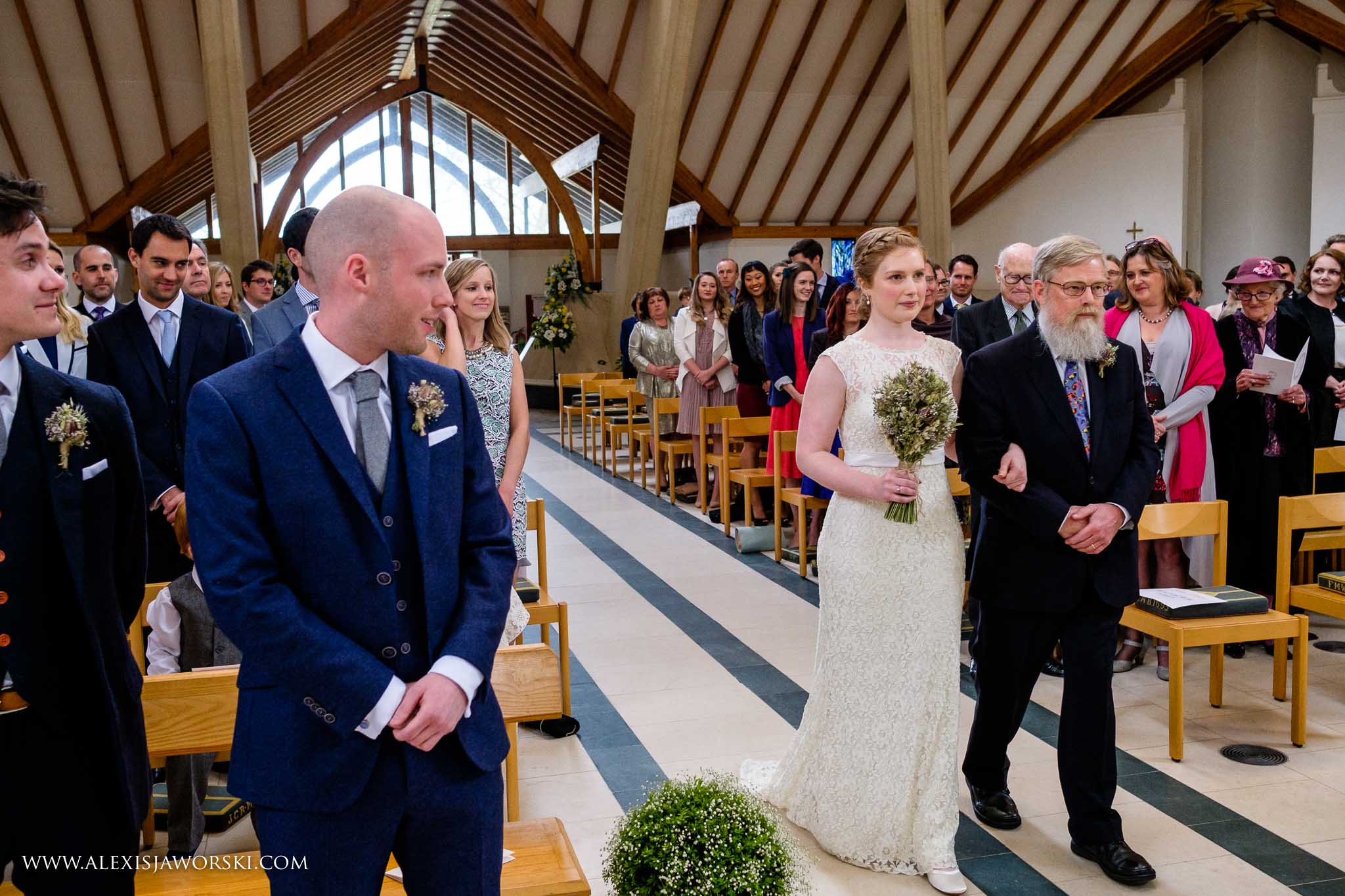 Walking down the aisle