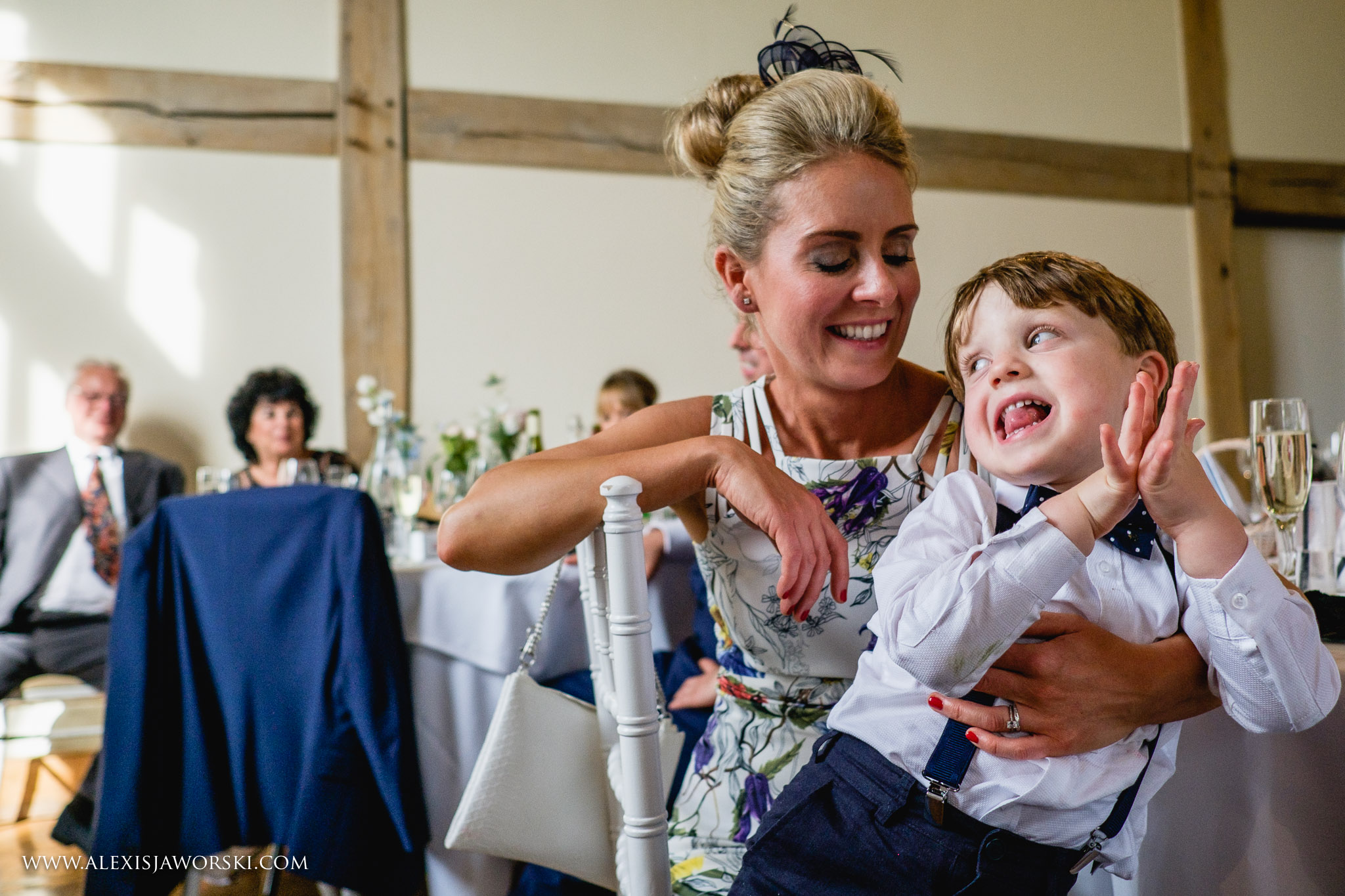child smiling