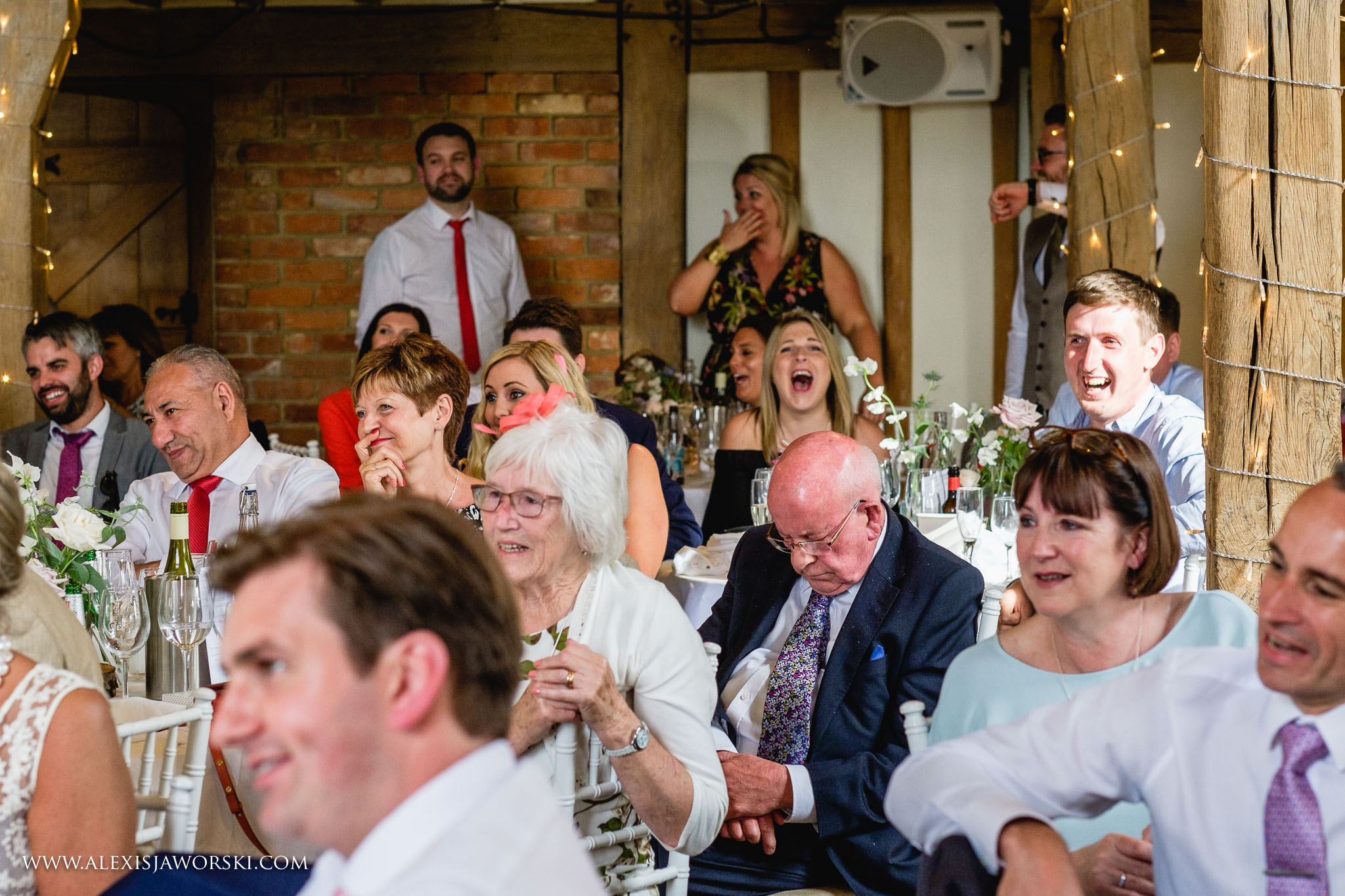 guests clapping