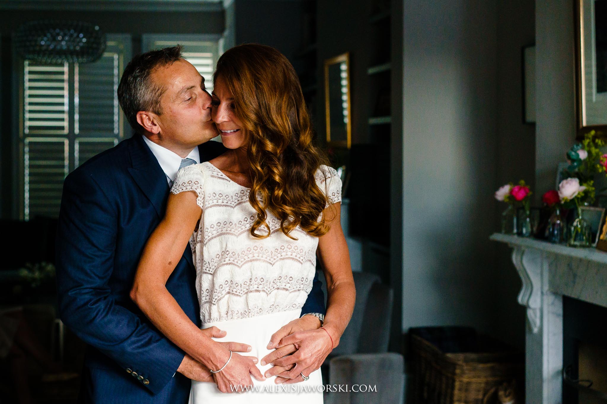 portrait of bride and groom