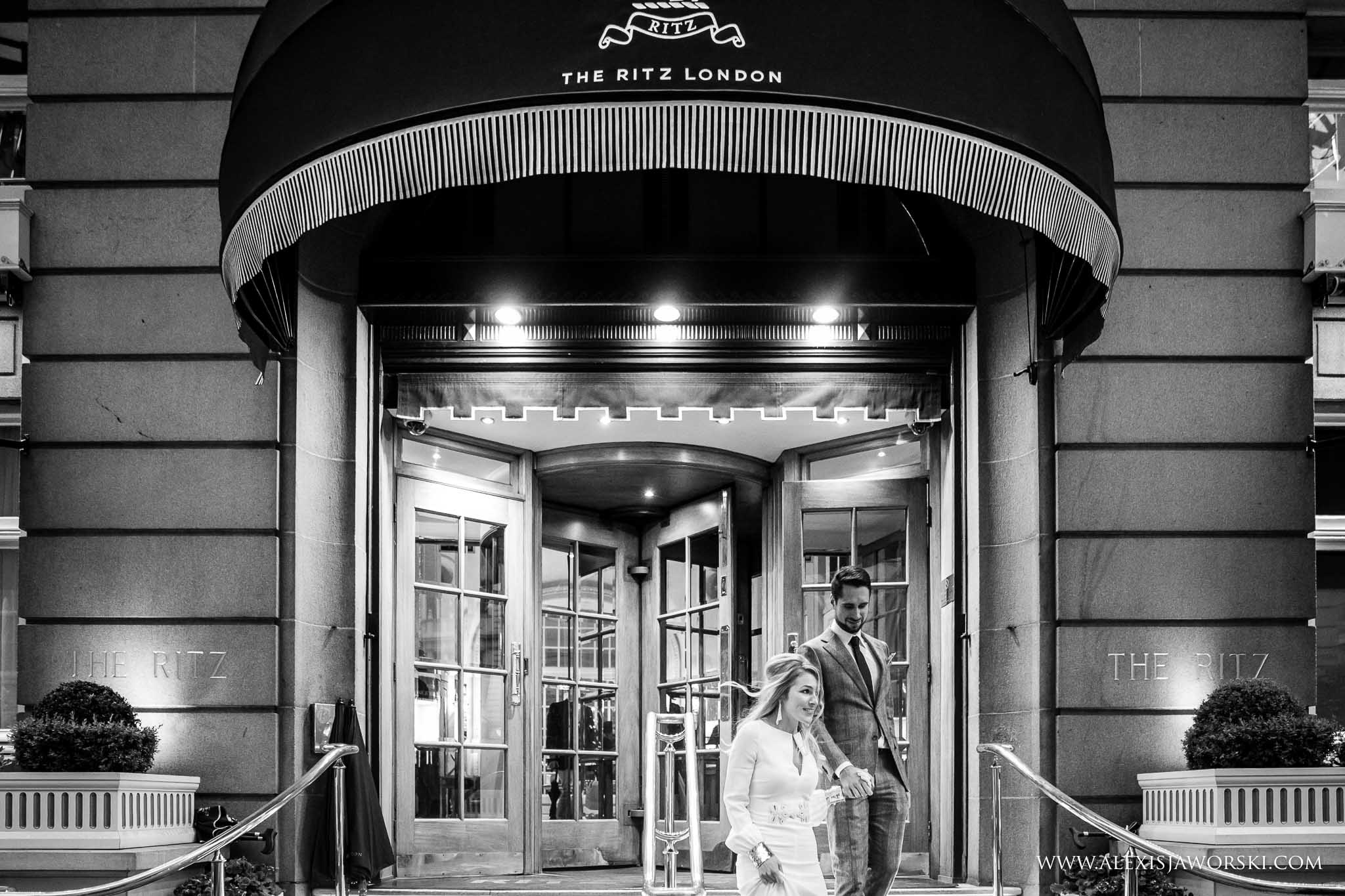 bride and groom portrait