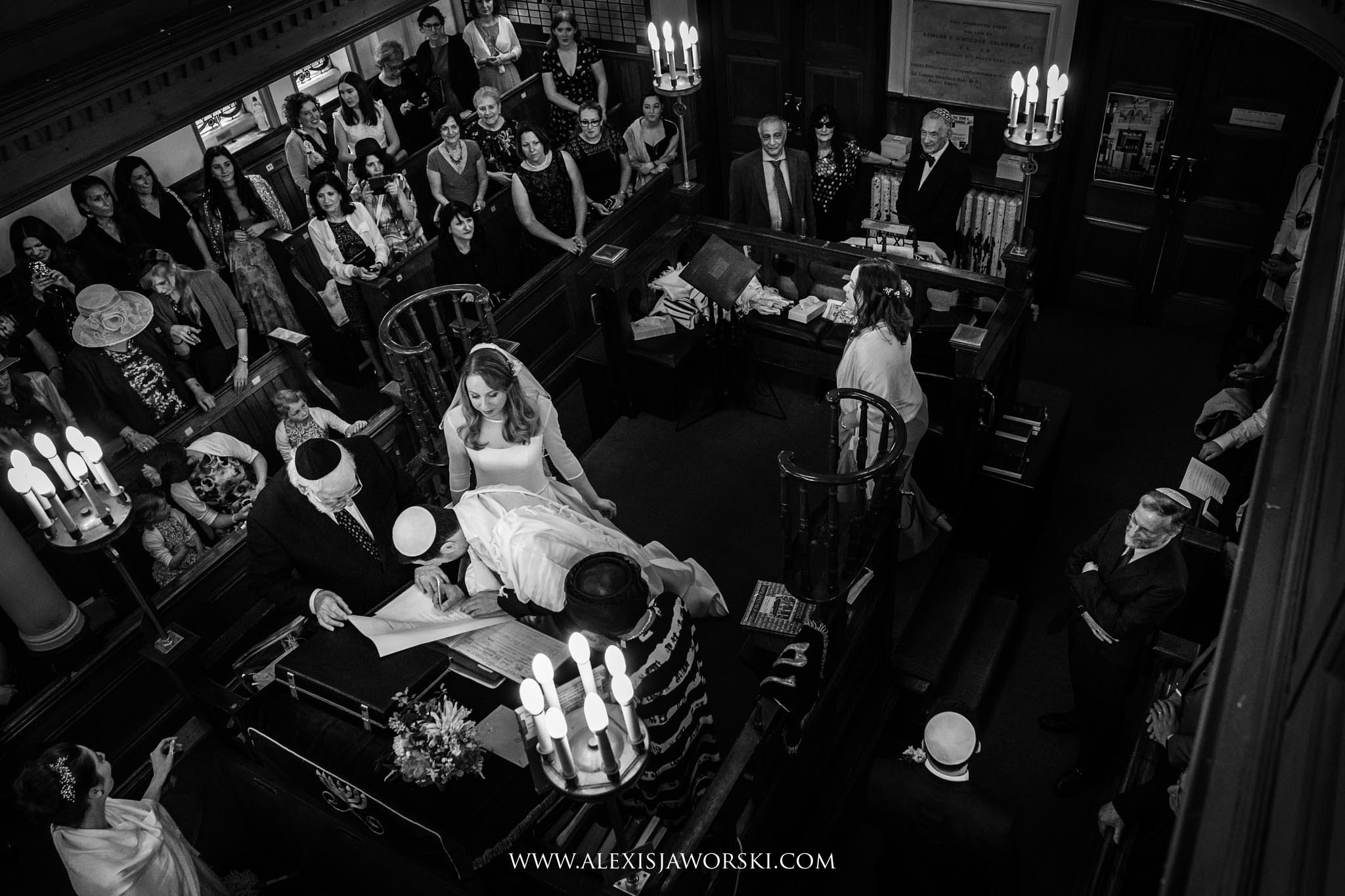 signing the register