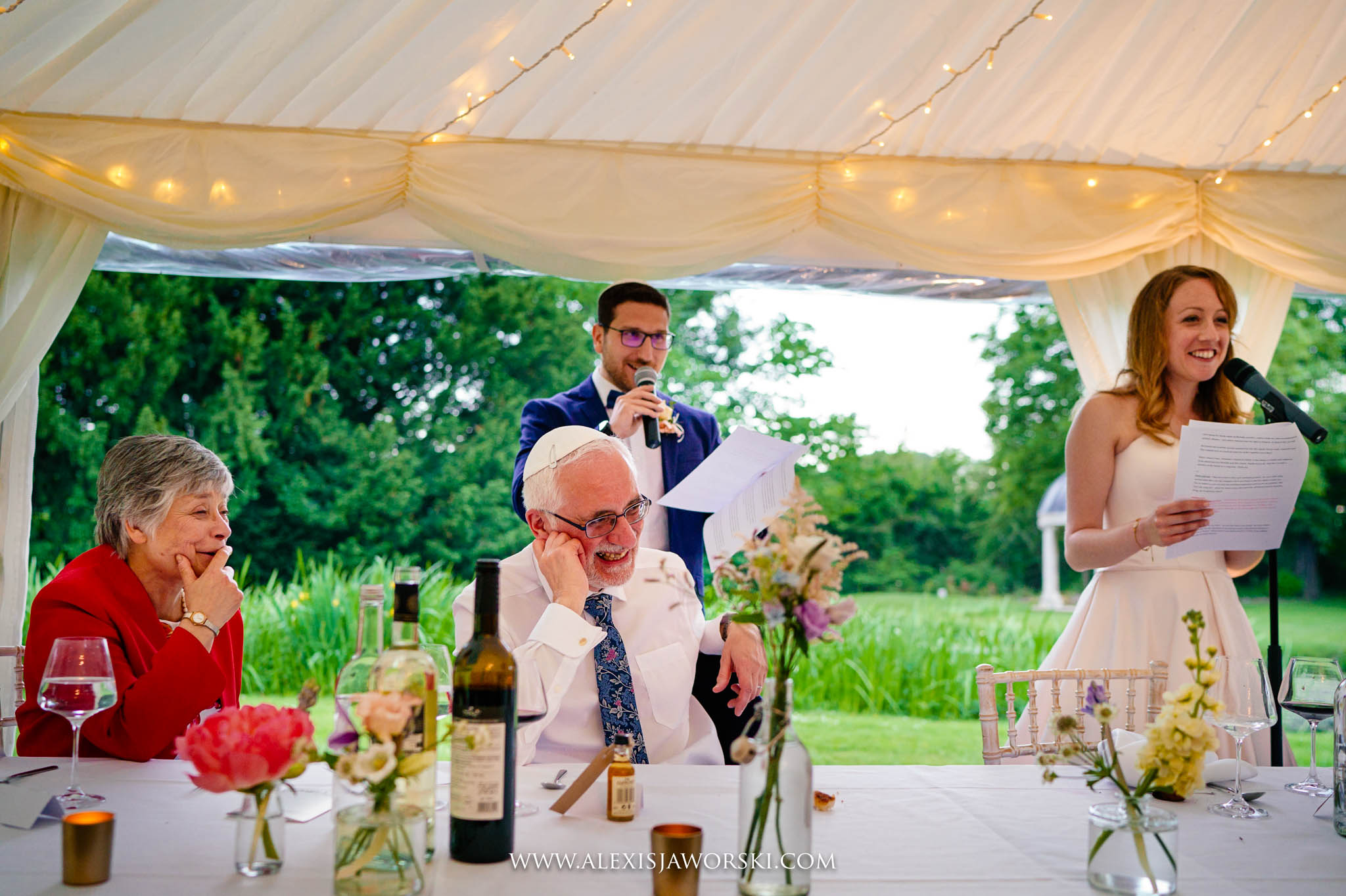 the wedding speeches