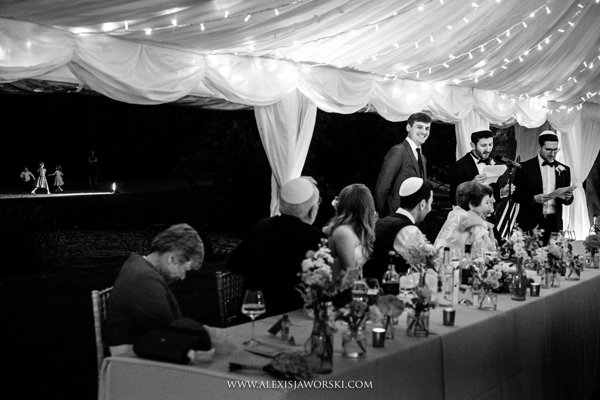 the wedding speeches